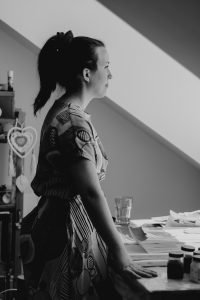Paola Invernizzi. Contatto. Photographed by Elena Cristofanon