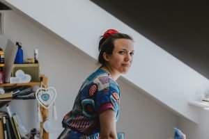 Paola Invernizzi. Contatto. Photographed by Elena Cristofanon